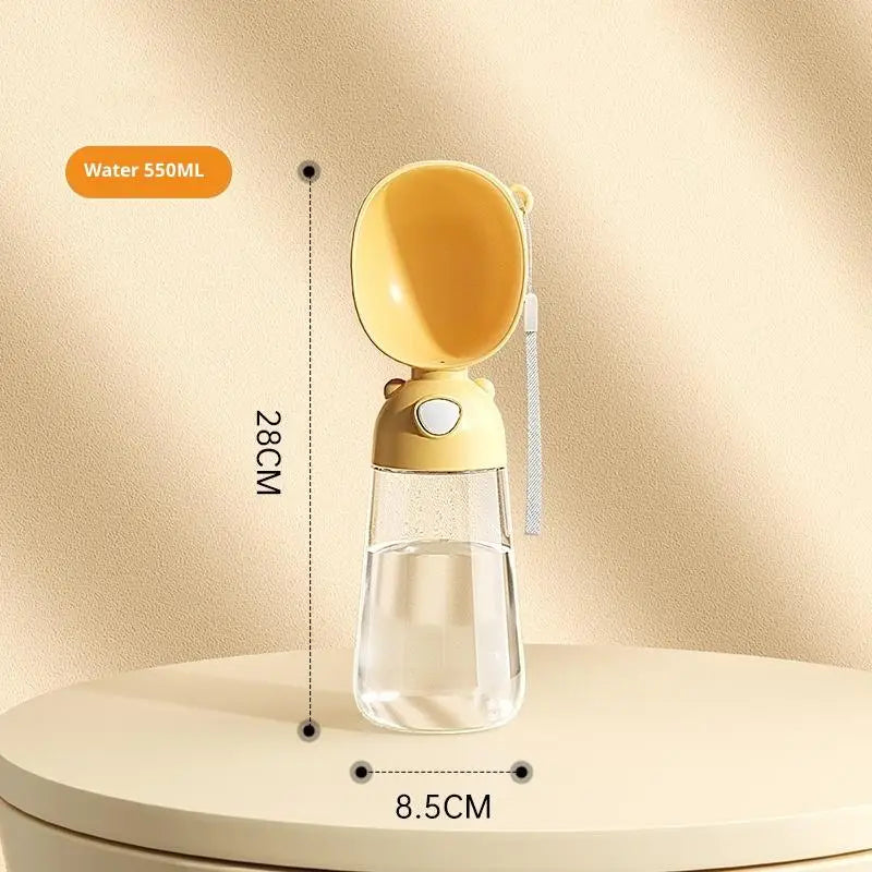 Portable Pet Water Bottle Feeder Dog Outing Water Cup for Outdoor Walking Multi Functional Pet Companion Cup Dispenser Supplies