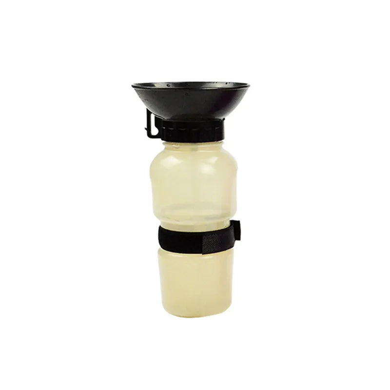 500ml Portable Pet Water Bottle For Dogs Cats Travel Drinking Cup Leakproof Outdoor Water Feeder Bowl Pet Supplies