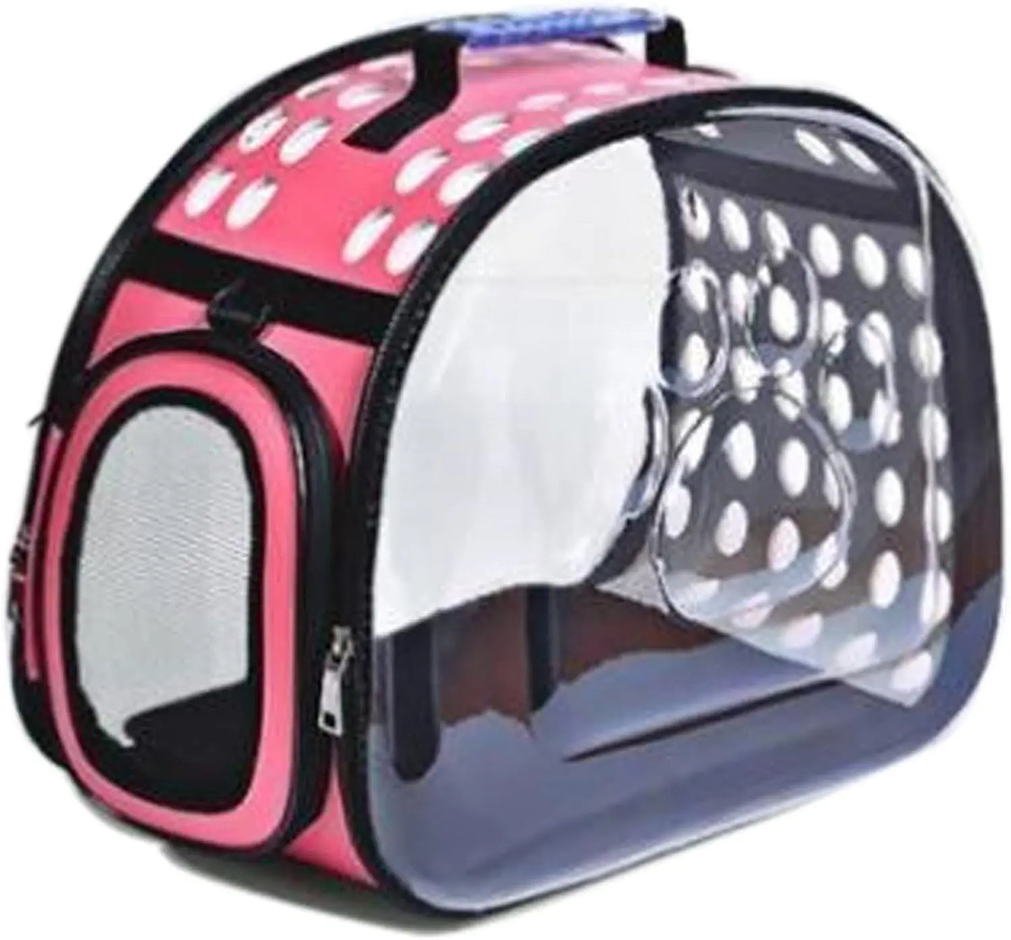Pet Cat Carrier Bag for Travel Breathable Handbag Puppy Cats Bag Transparent Portable Shoulder Strap Bag for Small Pet Cats Dog