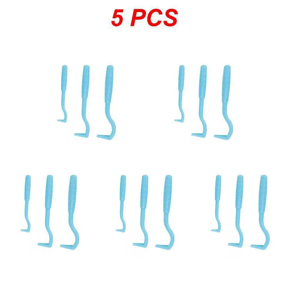1~10PCS Pet Flea Remover Tool Kit Plastic Scratching Hook Remover Pet Cat Dog Grooming Supplies Tick Picker Pet Accessories