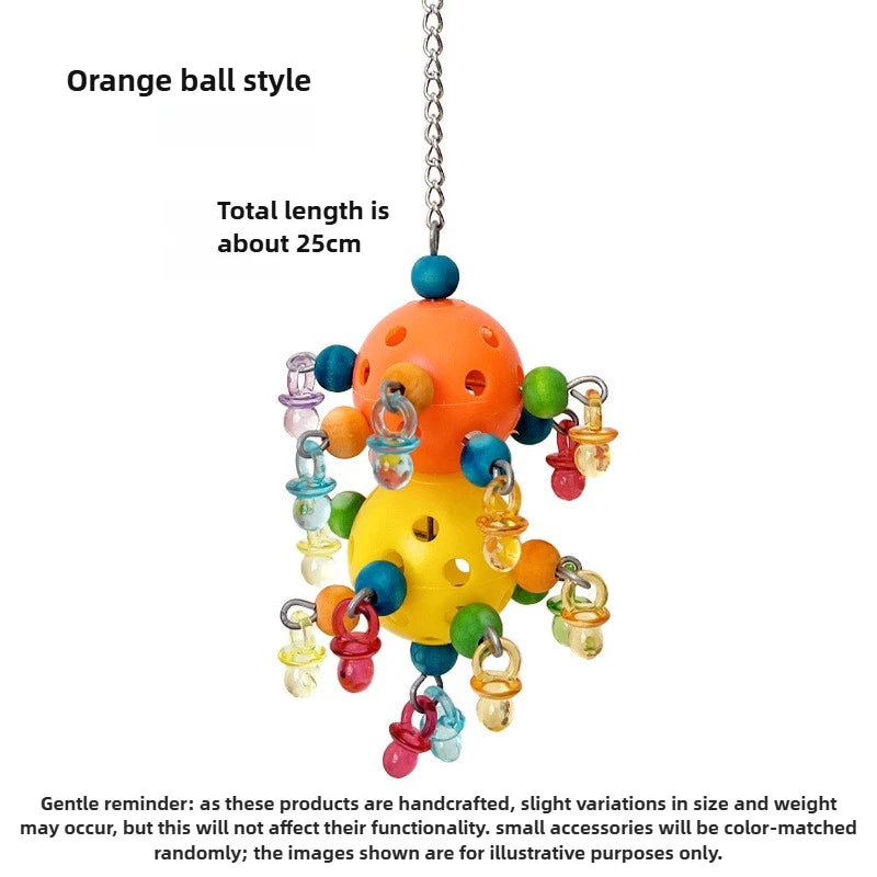 Parakeet Foraging Ball Enrichment