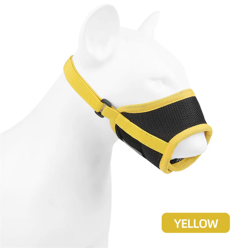 Breathable Mesh Puppy Big Dog Muzzle Prevent Biting Barking Pet Accessories for Small Medium Large Dogs Corgi mascotas Supplies