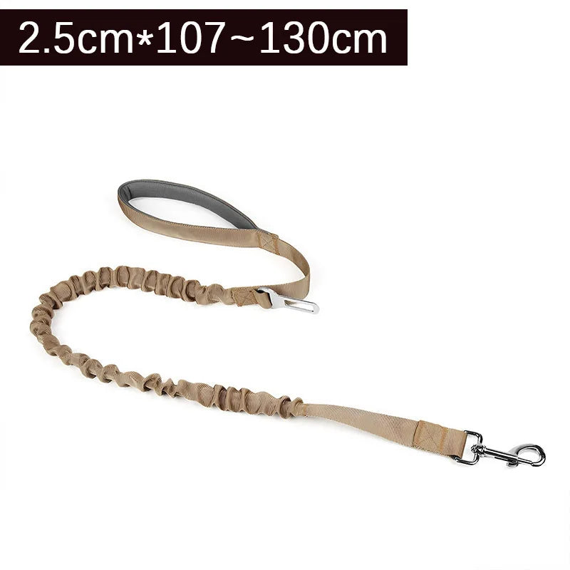 Dog Leash Tactical Dog Chest And Back Large Dog Pet Chest And Back Strap Explosion-Proof Charging Dog Traction Rope