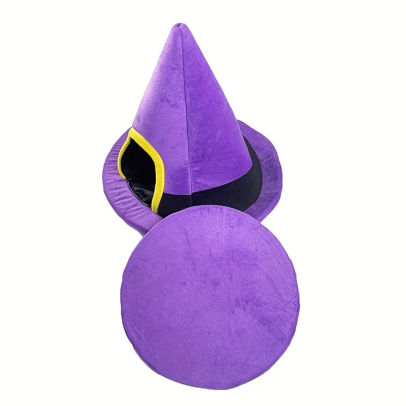 New Halloween Soft Pet Cat Bed Semi-Enclosed Winter Small Dog Nest Animal Sleeping House Accessories Outdoor Indoor Basket Cat