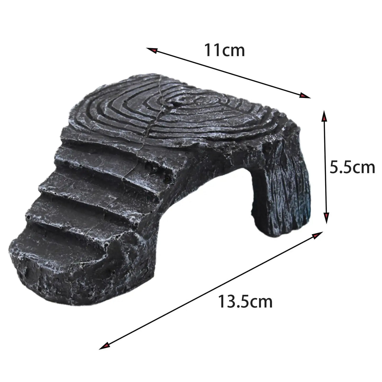 Turtle Resting Basking Platform Hide Out Reptile Tank Ladder for Frog Small Reptiles Semi Aquatic Animals Tortoises Terrapin