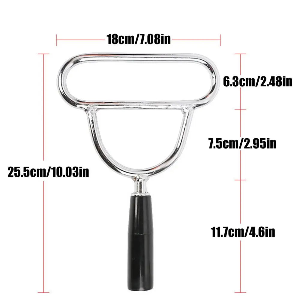Cattle Mouth Opener Metal Mouth Gag Opener Anti-Slip Ergonomic Handle Lightweight Stable Tool for Sheep Cow Outdoor Livestock