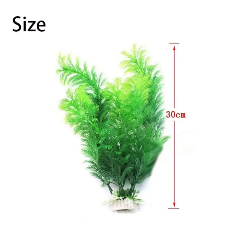 2026。Aquarium plant ornaments, plastic simulation, artificial grass, fish tank decoration accessories