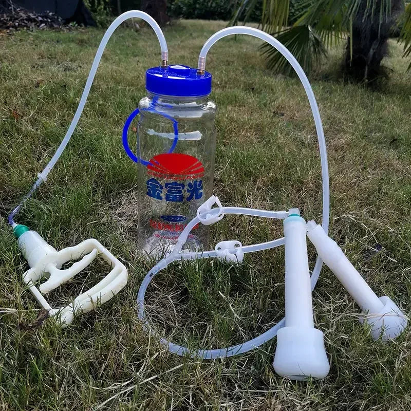 Electric cow milking machine sucking cow and goat milk machine manual household cow milking machine portable cow milking machine