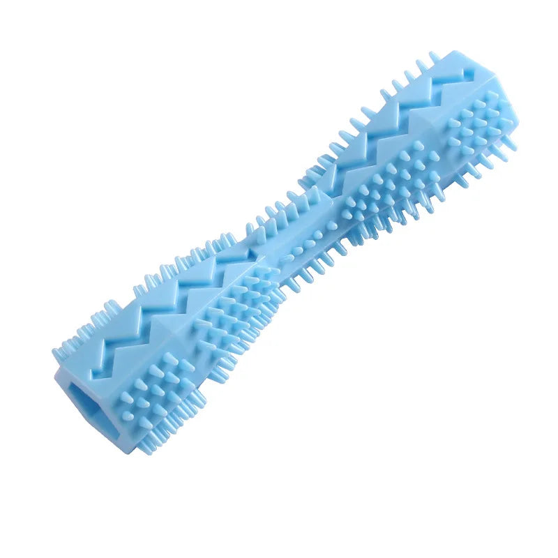 Pet Supplies Dog Chew Stick Anti-Bite Fun Treat-Dispensing Tpr Material Dog Toothbrush Teeth Cleaning Stick