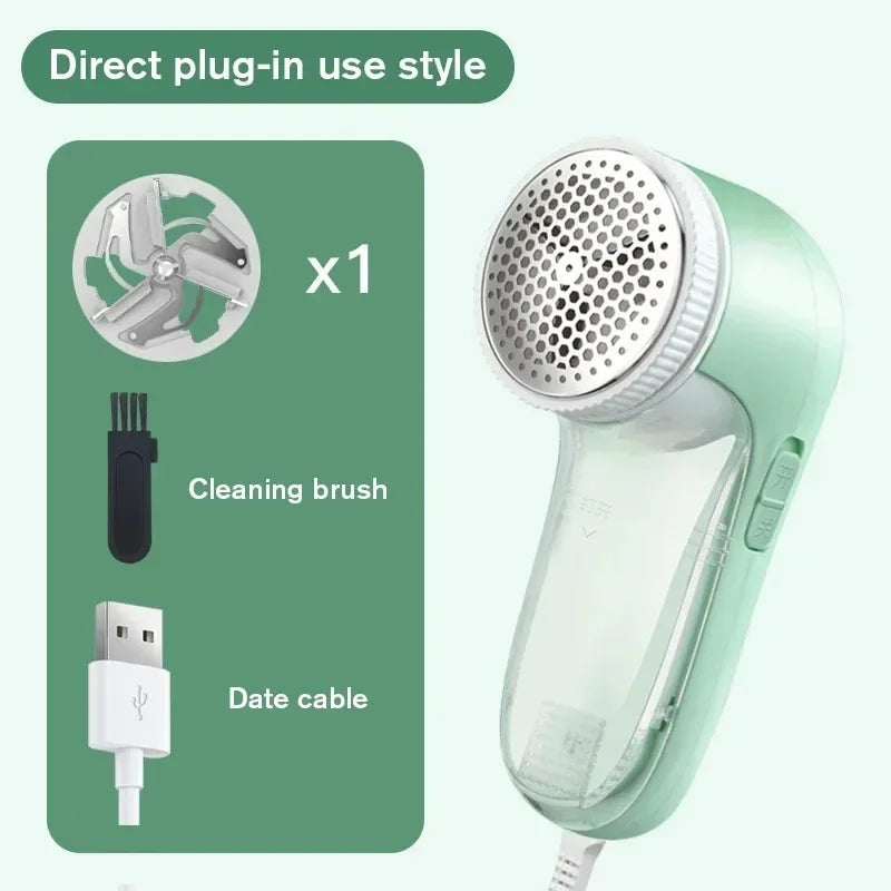 Electric Lint Remover for Clothes, Portable Pet Hair Remover, Efficient Cat Dog Hair Cleaning Brush Roller for Clothing and Home