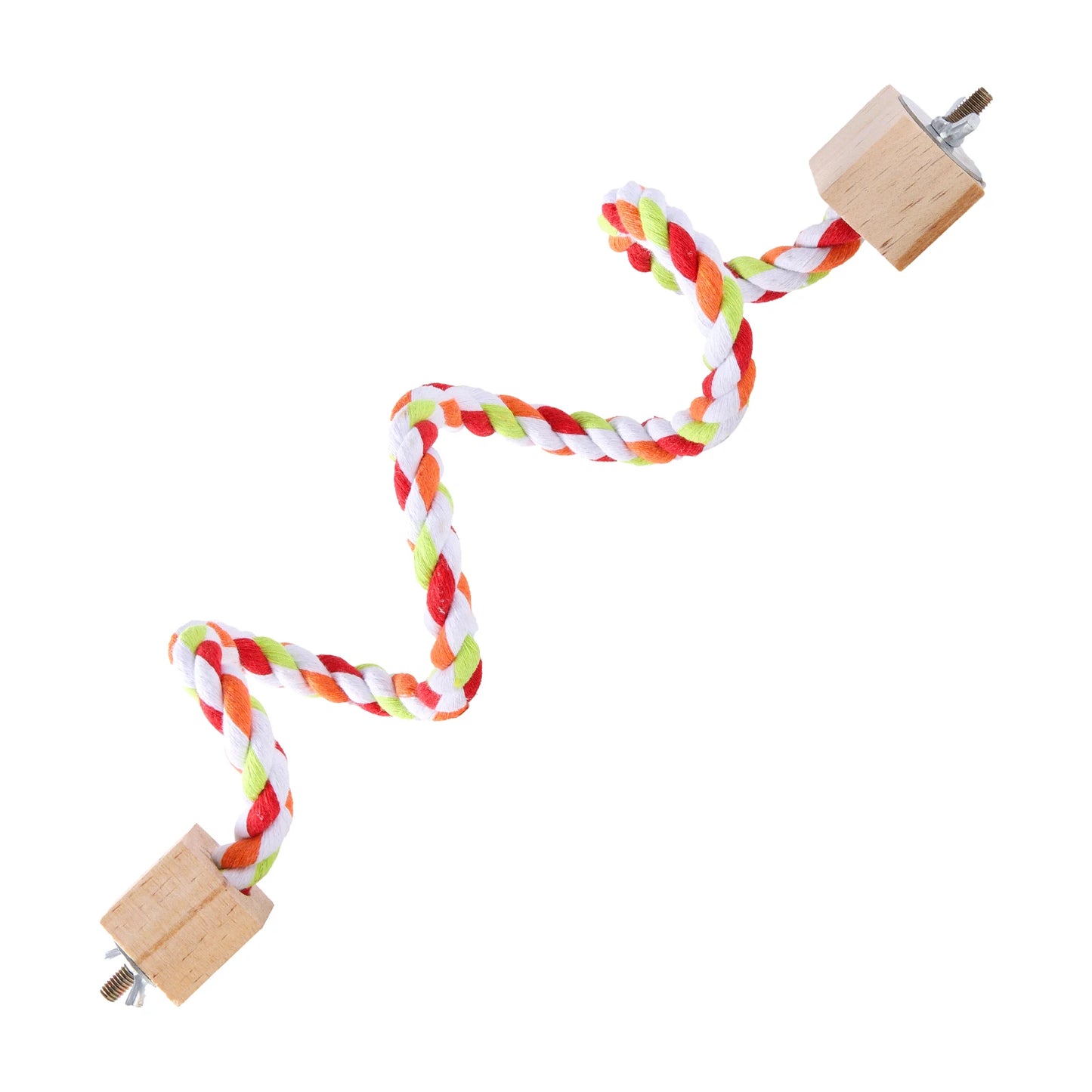 Cotton Rope Bird Toy Safe Chew Climb