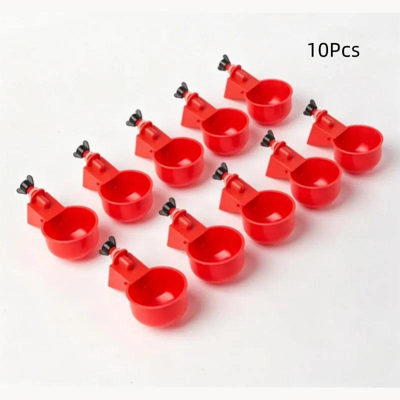 Chicken Drinking Bowl Poultry Automatic Water Dispenser Pigeon Automatic Water Dispenser Small Chick Feeding Bowl Chicken Coop