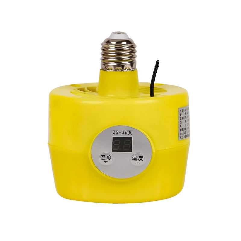 220V 150W Poultry Small Intelligent Heating Lamp Farm Animal Brooding Warming Equipment Pet Warm Light Temperature Control