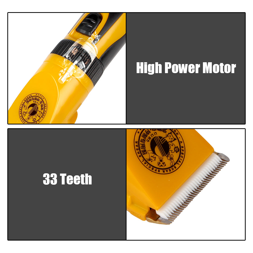 Ceramic Blade Haircut Trimmer Shaver Set Pet Hair Clipper Electric Scissors for Rabbit Cat Puppy Grooming Clipper Cutter