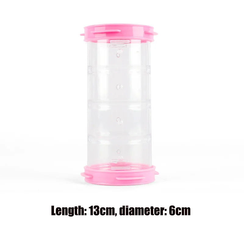 Hamster Pipeline Plastic Training Playing Tools DIY External Tunnel Hamster Toys Multifunctional Hamster Cage Accessories