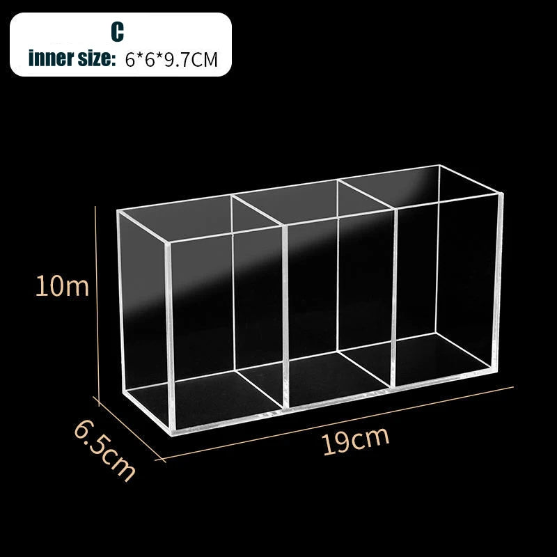 Aquarium Acrylic Fish Tank Betta Fish Display Rack Multi-grids Desktop Small Fish Tank Isolation Turtle Tank Miniature Landscape