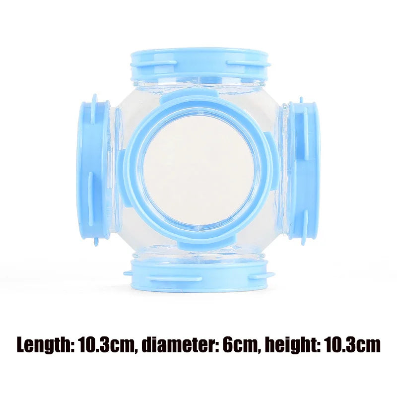 Hamster Pipeline Plastic Training Playing Tools DIY External Tunnel Hamster Toys Multifunctional Hamster Cage Accessories