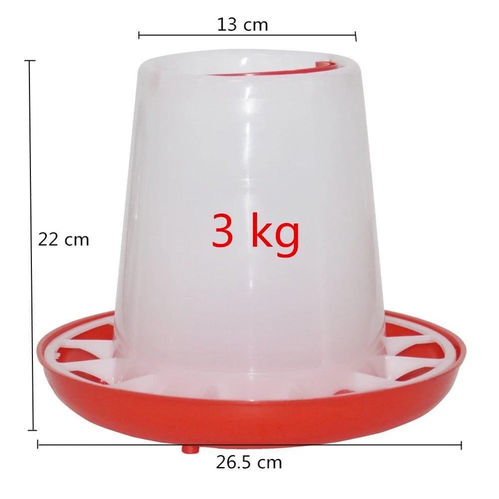 Poultry Chicken Fodder Birds Drinking Birds Diet Tools Drinking Pots Pigeon Feeder Animal Supplies