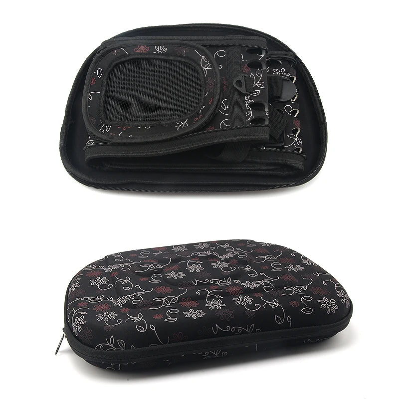 Dog Carrier Bag Portable Cat Handbag Foldable Travel Pet Bag Puppy Carrying Mesh Shoulder Dog Bag S/M/L