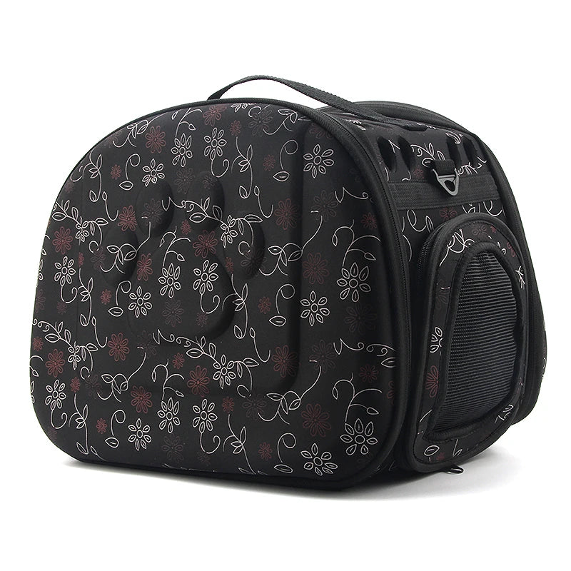 Dog Carrier Bag Portable Cat Handbag Foldable Travel Pet Bag Puppy Carrying Mesh Shoulder Dog Bag S/M/L