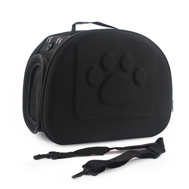 Dog Carrier Bag Portable Cat Handbag Foldable Travel Pet Bag Puppy Carrying Mesh Shoulder Dog Bag S/M/L