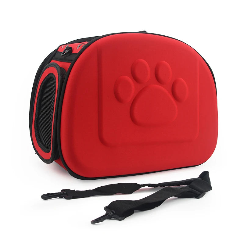 Dog Carrier Bag Portable Cat Handbag Foldable Travel Pet Bag Puppy Carrying Mesh Shoulder Dog Bag S/M/L