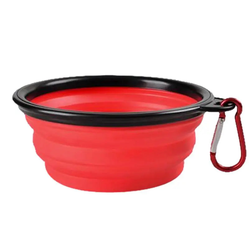 1PC Folding Silicone Dog Bowl.