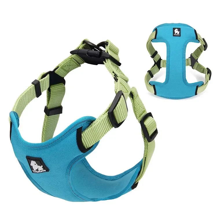 Truelove Padded Reflective Dog harness Vest Pet Step in Harness Adjustable No Pulling Pet Harnesses for Small Medium Dog TLH5951