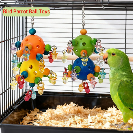 Parakeet Foraging Ball Enrichment