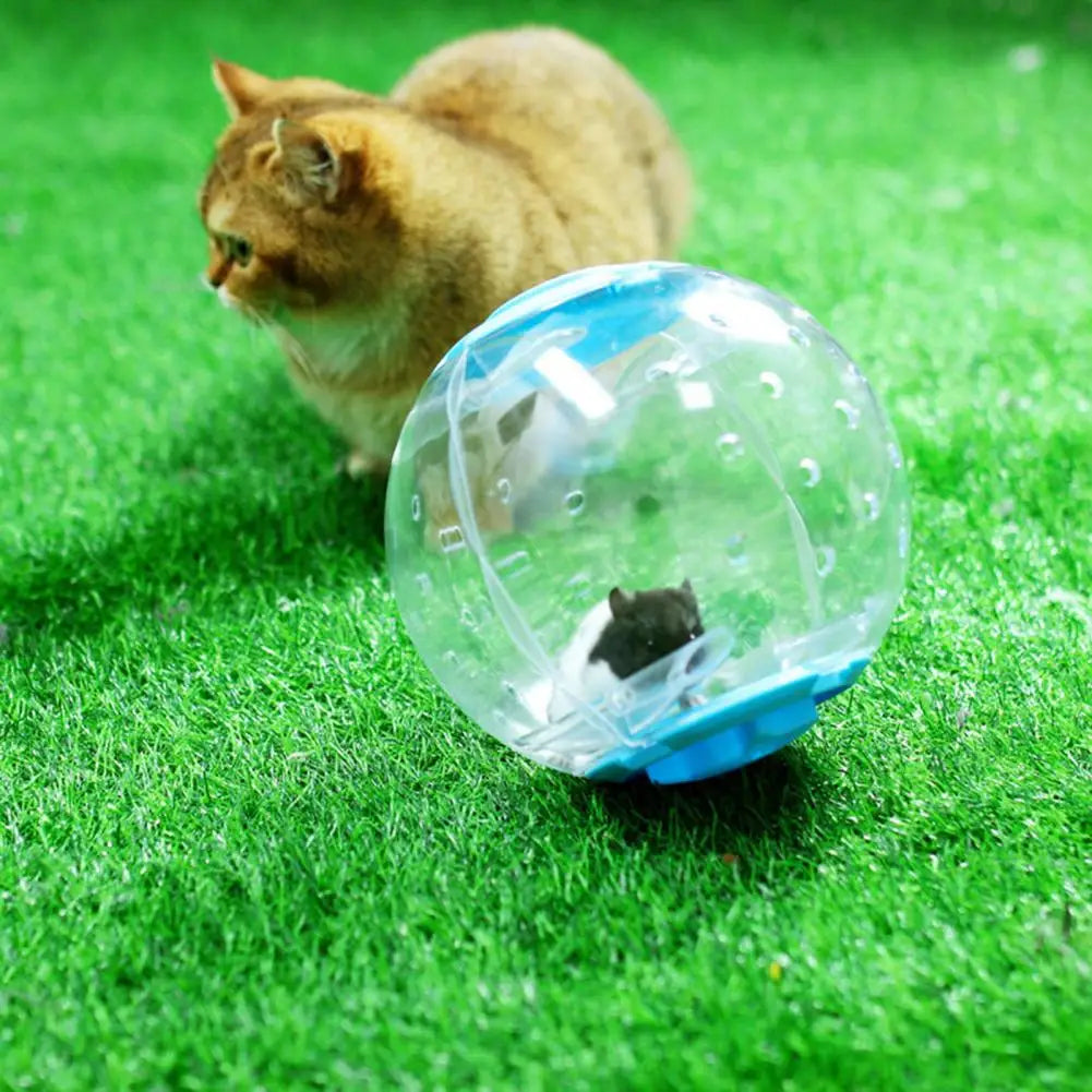 12cm/16cm/18cm Hamster Exercise Ball Transparent Hamster Running Ball Wheel For Small Animals Training Tool Pet Supplies