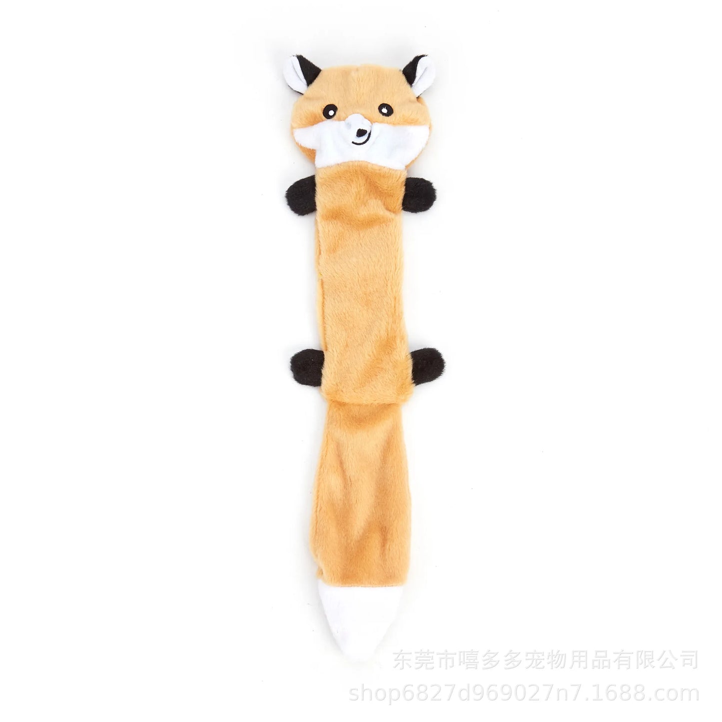 Pet Puppy Supplies Squirrel Dog Plush Chew Toy Bite Resistant Sound Interactive Squeaky Indestructible dogs Toys Soft Rattles