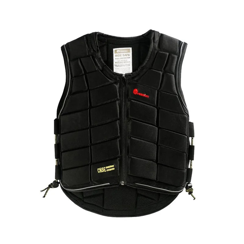 Cavassion Protective vest Thickened equestrian armor Equestrian riding safety body protector horse riding vest equestrian body