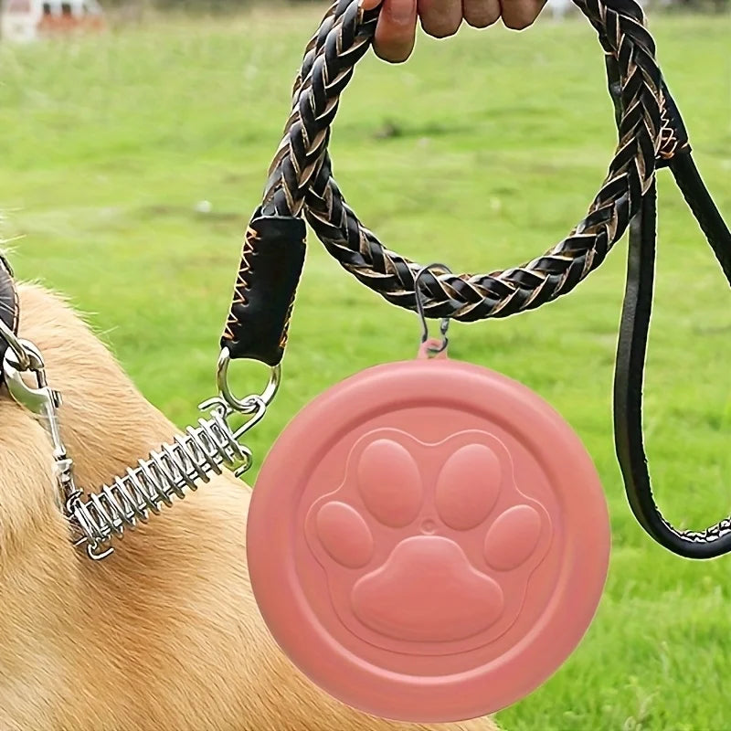 1pc Pet Travel Bowl Outdoor Pet Portable Dog Food Bowl Snack Box Multifunctional Dog Dog Training Snack Bag Pet Snacks Bag