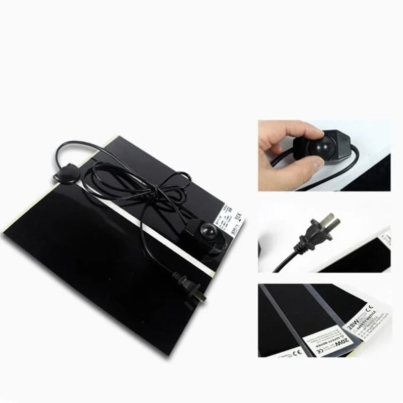 Terrarium Reptiles Heat Mat 41W With Adjustable Temperature Controller Climbing Heating Pad