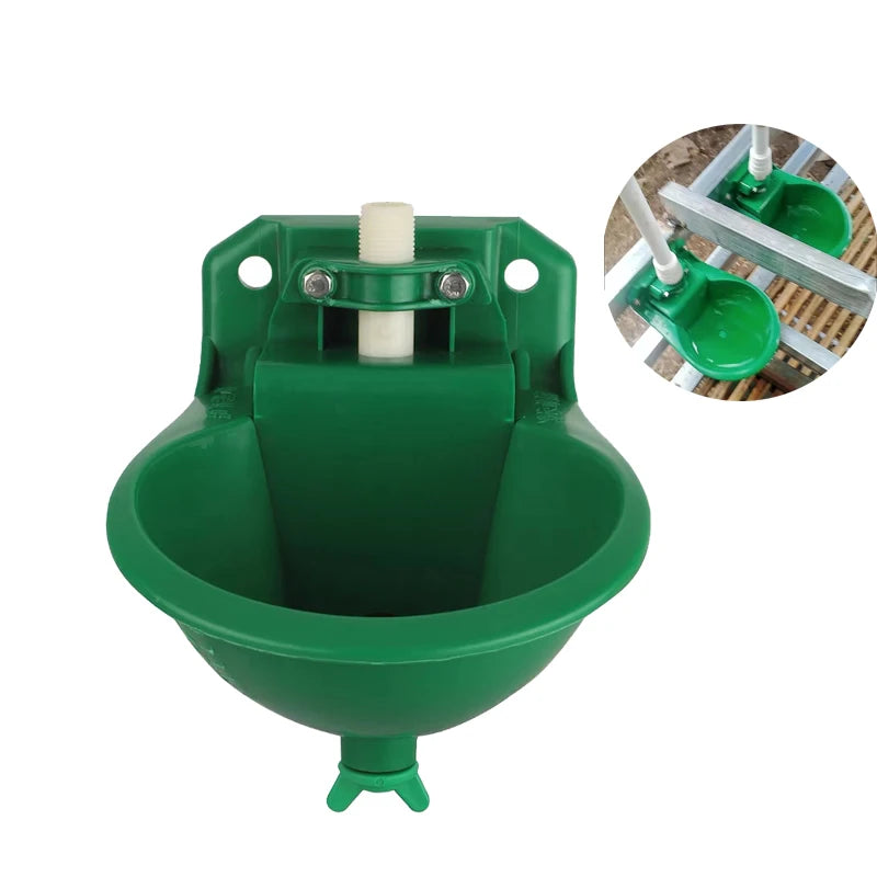 Livestock Sheep Goat Drinker Bowl With Valve Quality Water Fountain Cattle Sheep Dog Feeding Equipment Farm Animals Livestock