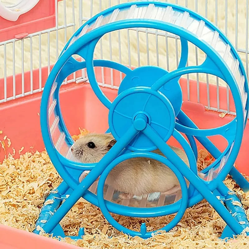 WhisperPaws Ultra Quiet Hamster Running Wheel Silent Design Anti Jam Technology For Nighttime Exercise