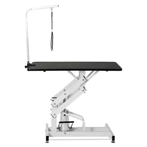 304 Stainless Steel Pet Supplies Hydraumatic Cross Lifting Pet Grooming Table for Large Dogs