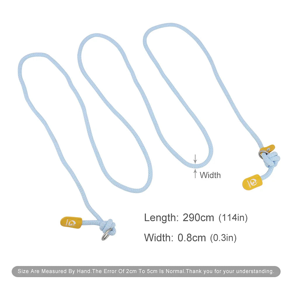 Slip Lead Dog Leash,adjustable Slip Rope,Puppy Training Walking Controlling Lead,Slip Collar Pet Leashes for Small, Medium Dogs