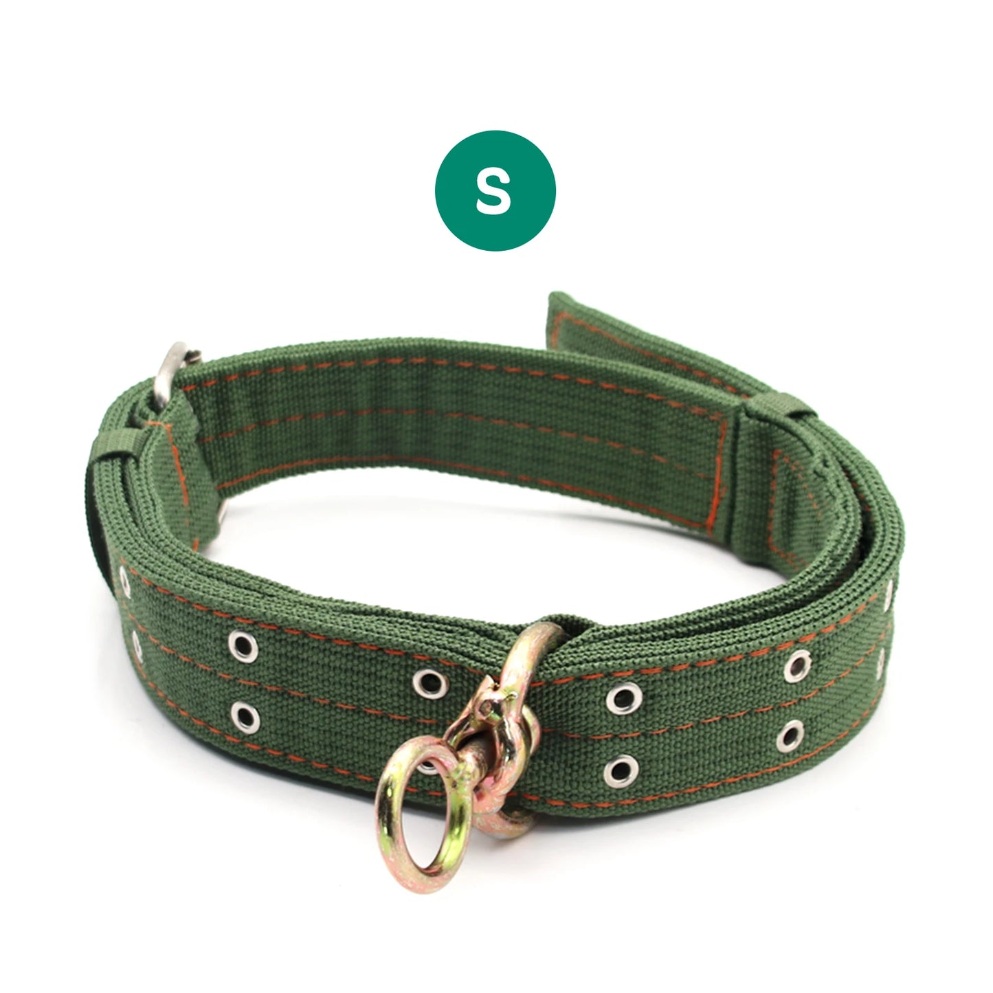 Strong Durable Belay Tie Adjustable Cattle Collar Cow Hauling Collar Livestock Feeding Supply Canvas Belt Veterinary Equipment