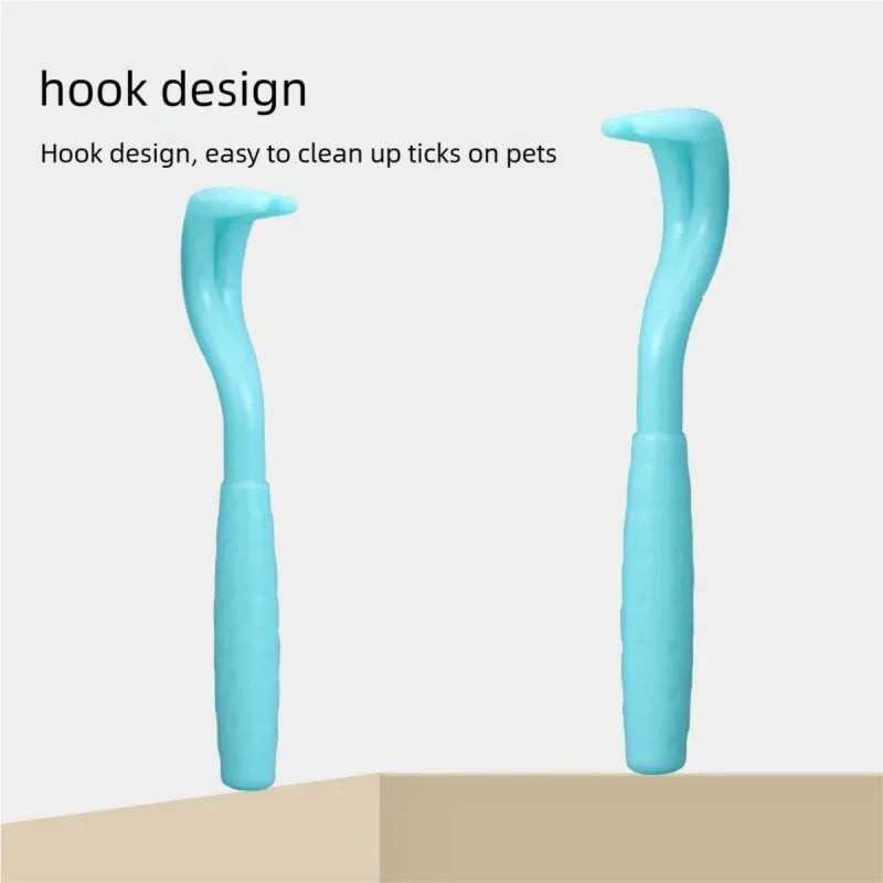 Pet Tick Remover Tool Set Tick Tweezer Flea Remover Hook Portable Mite Flea Extractor Clamp Safe Grooming Accessories for Pets