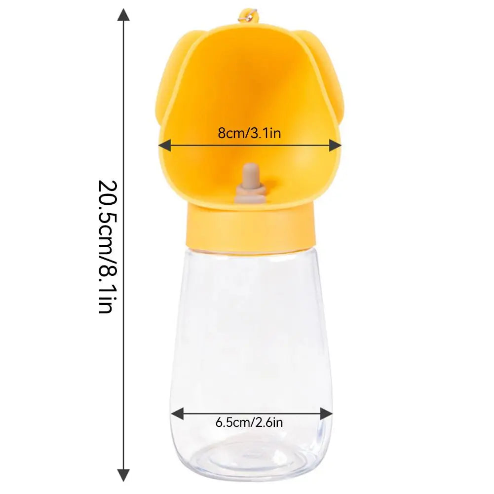 Pet Dog Water Bottle 300ML Puppy Drinking Bowls For Small Medium Dogs Cats Hiking Portable Cat Feeder Golden Retriever Supplies