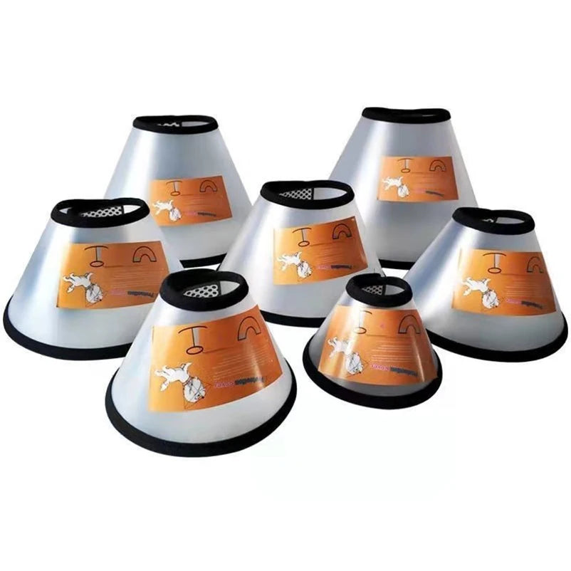 Pet Dog And Cat Collar Large Dog Medium Dog Small Dog Bite Ring Anti-scratching Collar Recovery Collar