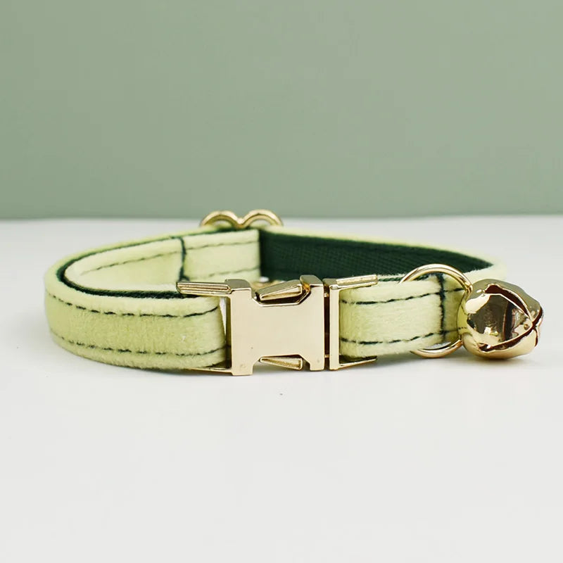 Title (SEO, ≤60 chars): Velvet Cat Collar With Bowknot And Breakaway Adjustable
