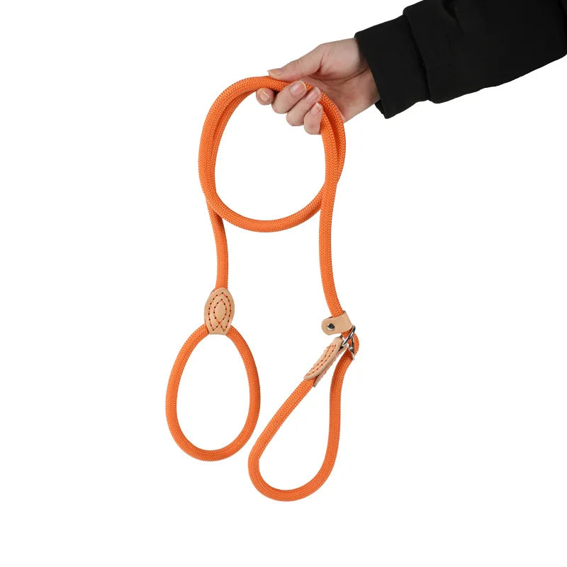 180cm Adjustable Collar Harness Dog Leash Nylon Pet Lead Leash Dog Harness Durable Rope Belt Lightweight Dog Accessories