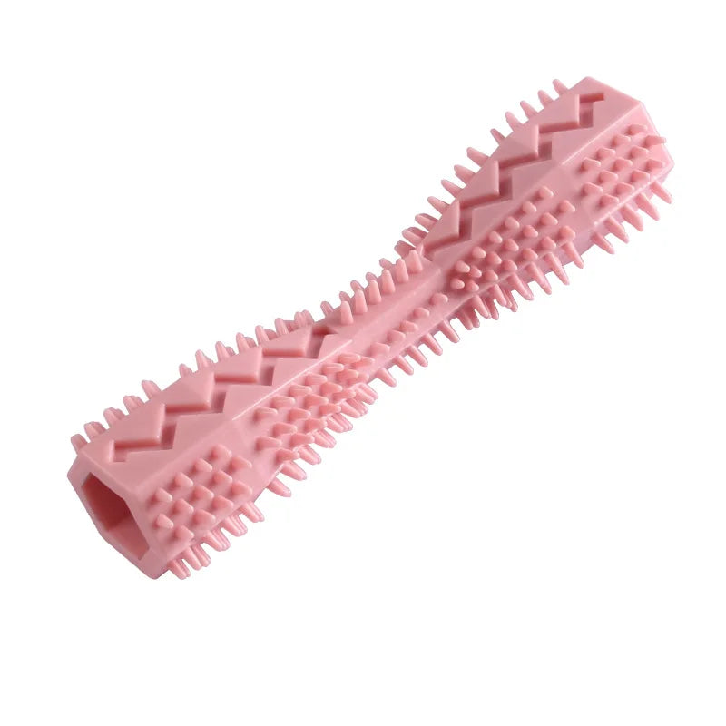 Pet Supplies Dog Chew Stick Anti-Bite Fun Treat-Dispensing Tpr Material Dog Toothbrush Teeth Cleaning Stick
