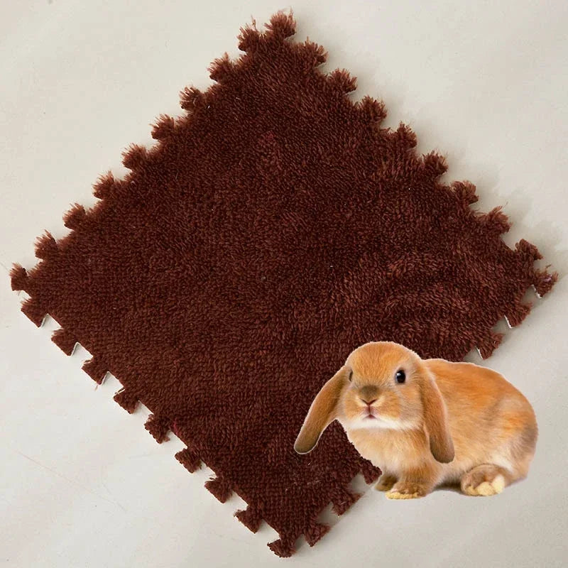 4/10Pcs Rabbit Guinea Pig Cage Liner Small Pet Items Waterproof Anti Slip Bedding Mat Highly Absorbent Pee Pad For Pet SleepMat
