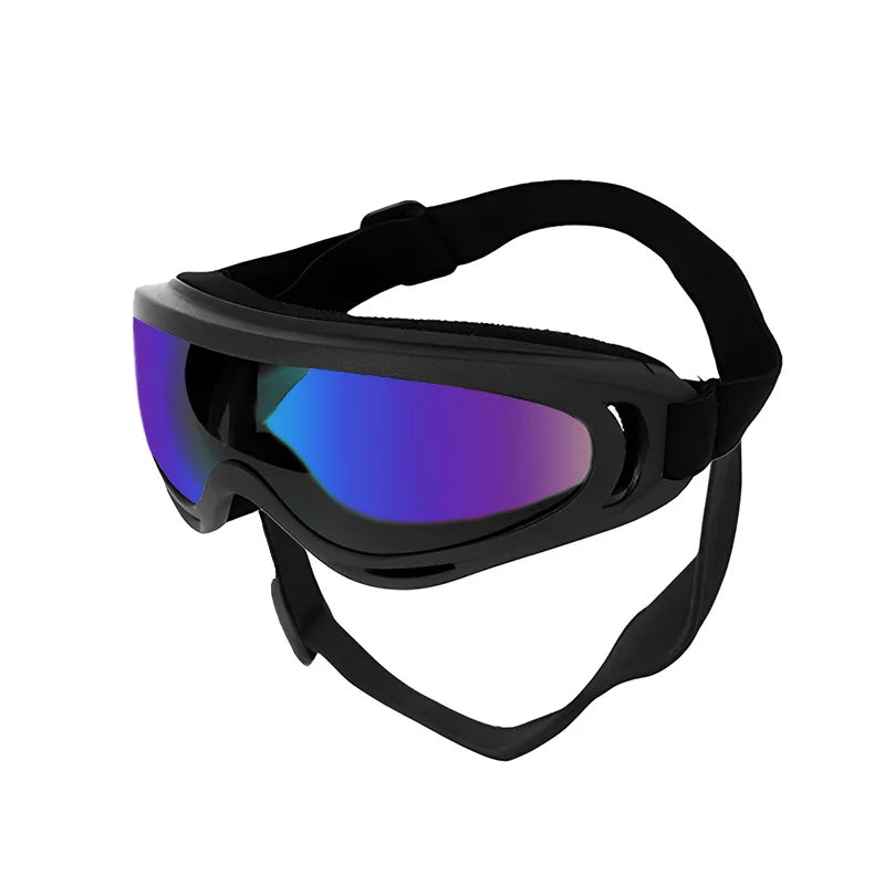 Pet Adjustable Dog Goggles Sunglasses Anti-UV Sun Glasses Eye Wear Protection Black Widely Used Dog Sunglasses Pet Dog Supplies