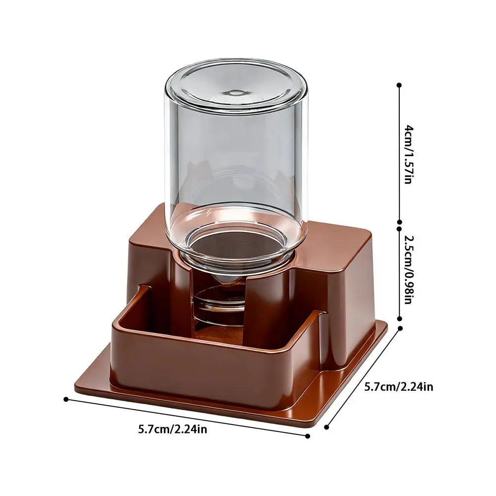 Reptile Water Fountain Automatic Detachable Reptile Bowl Chameleon Water Dripper Tortoise Feeder for Lizard Chameleon Snake Frog