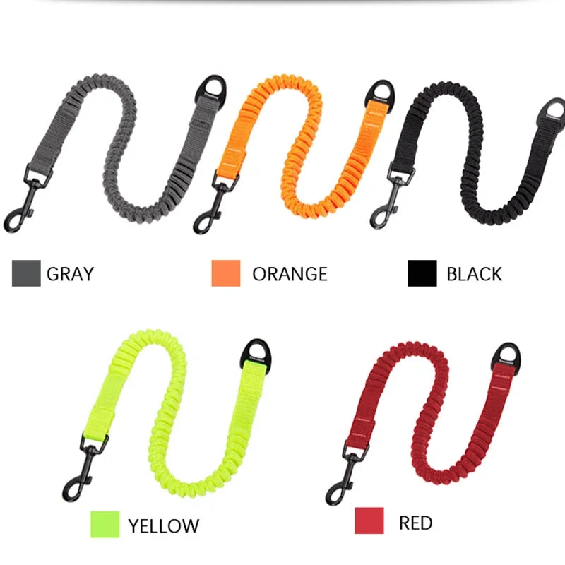 Truelove Pet Dog Leash Stretchable Elastic Buffer Nylon Seat Belt Can be Used with Chest Strap For All Varieties Pet TLL29712