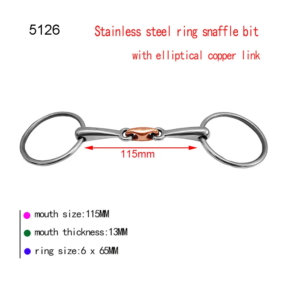 Title (SEO, ≤40 chars): Horse Bit Snaffle Gag for Training